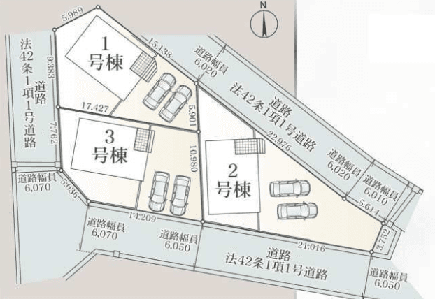 区画割り図
