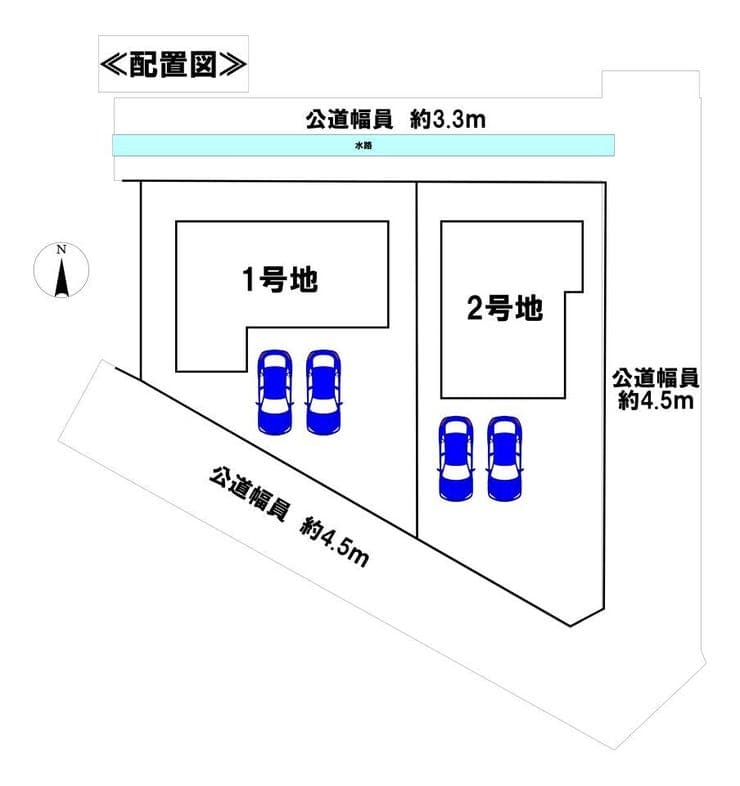 区画割り図