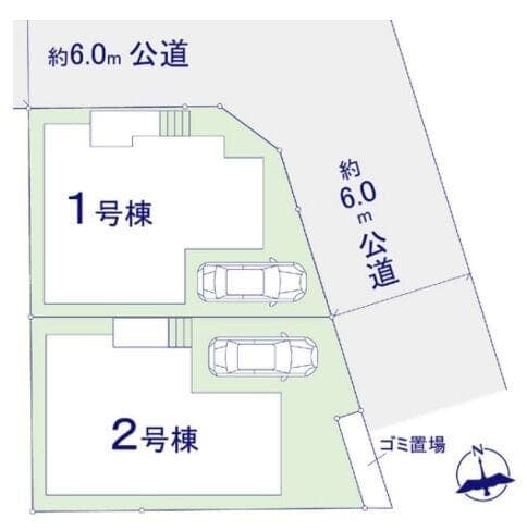 区画割り図