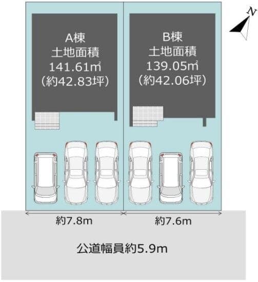 区画割り図