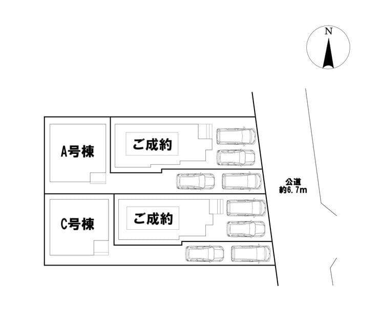 区画割り図