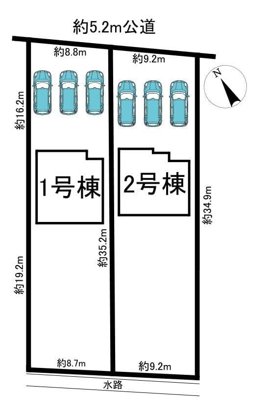 区画割り図