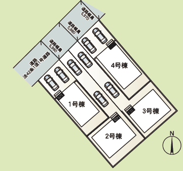 区画割り図