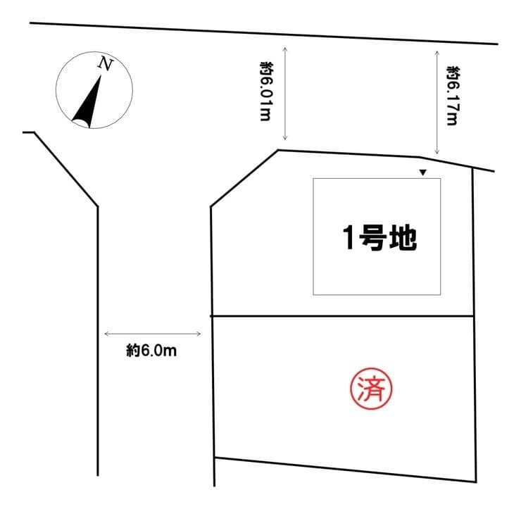 区画割り図