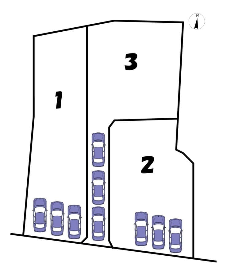 区画割り図