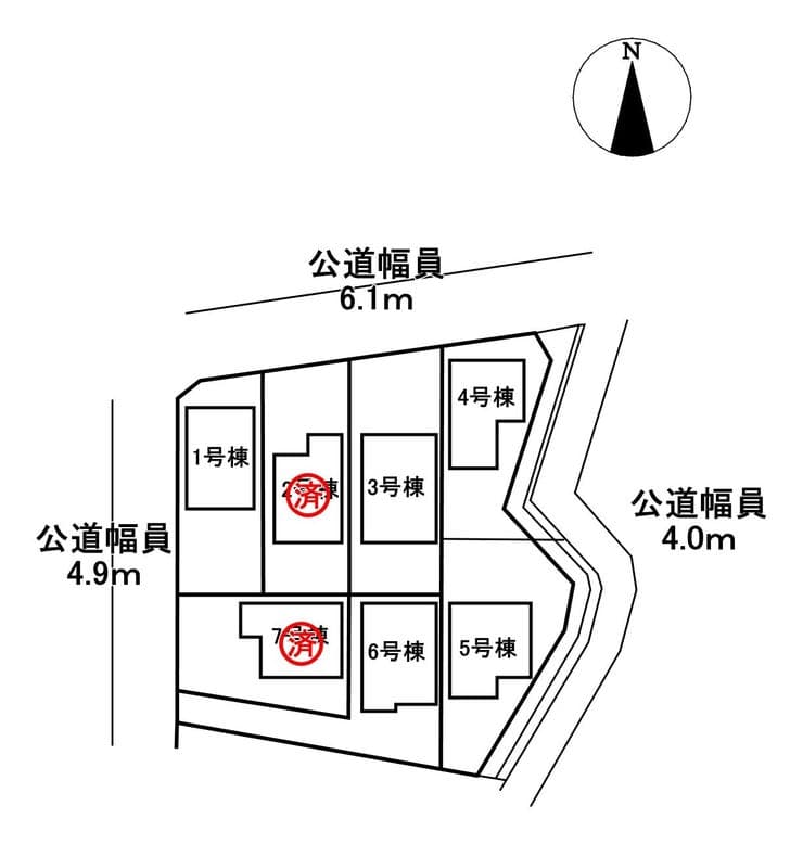 区画割り図