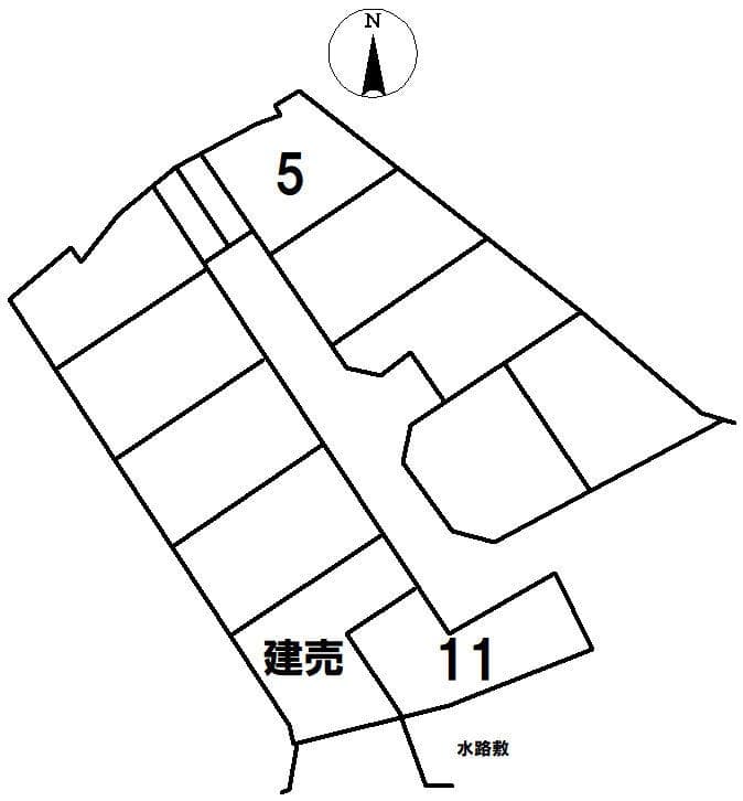 区画割り図
