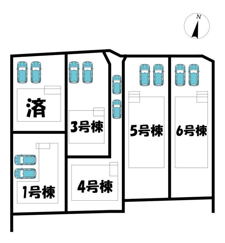 区画割り図
