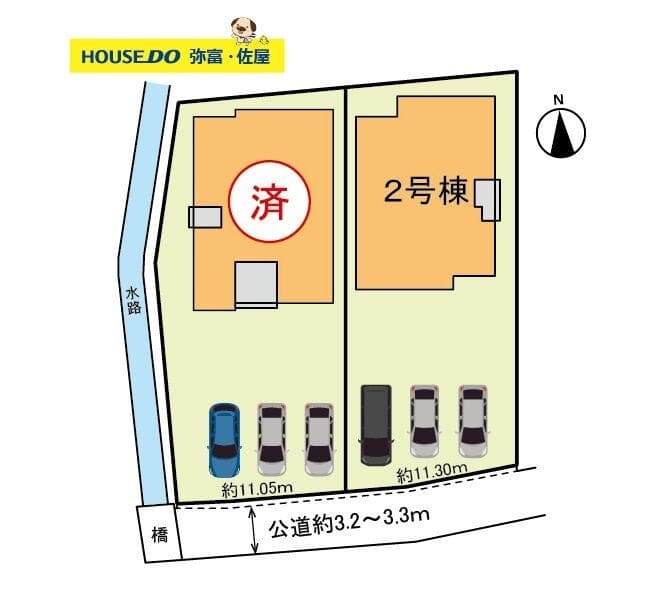 区画割り図