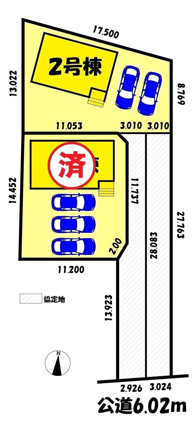 区画割り図