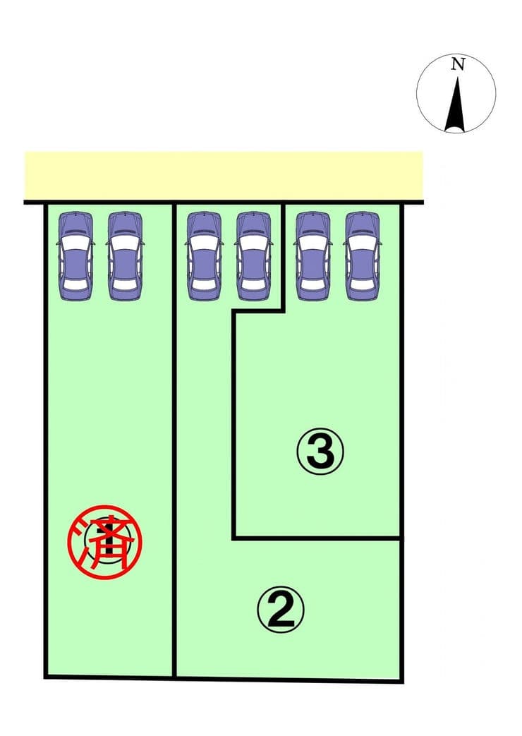 区画割り図