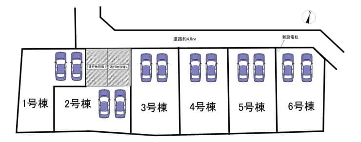 区画割り図