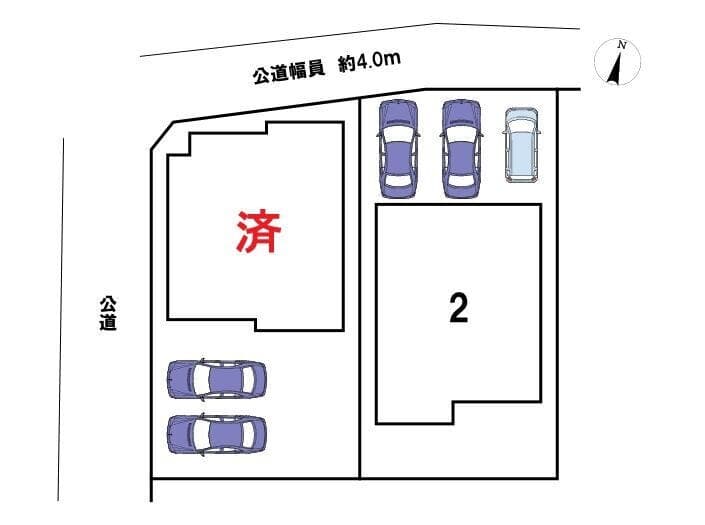 区画割り図