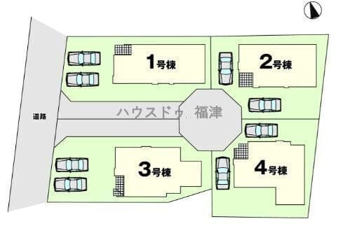 区画割り図