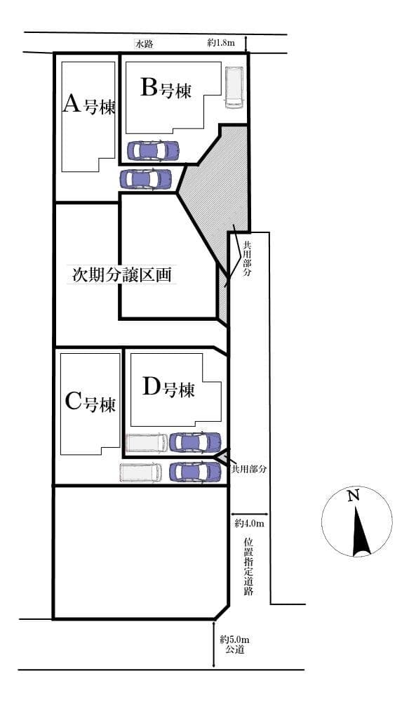 区画割り図