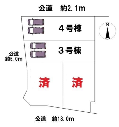 区画割り図