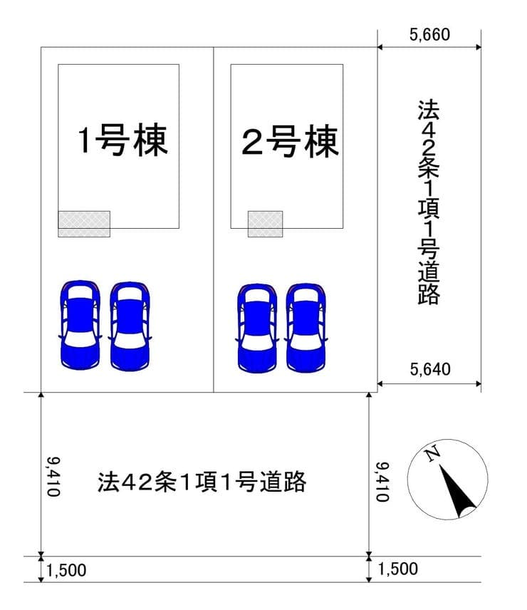区画割り図