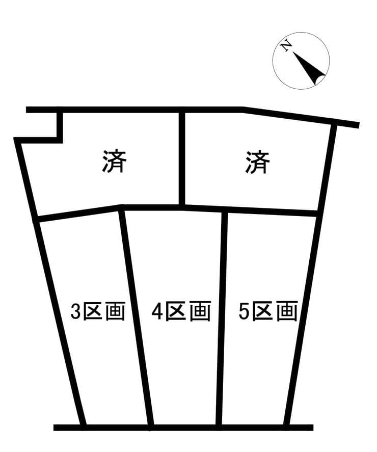 区画割り図