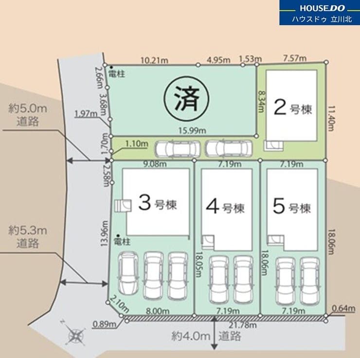 区画割り図