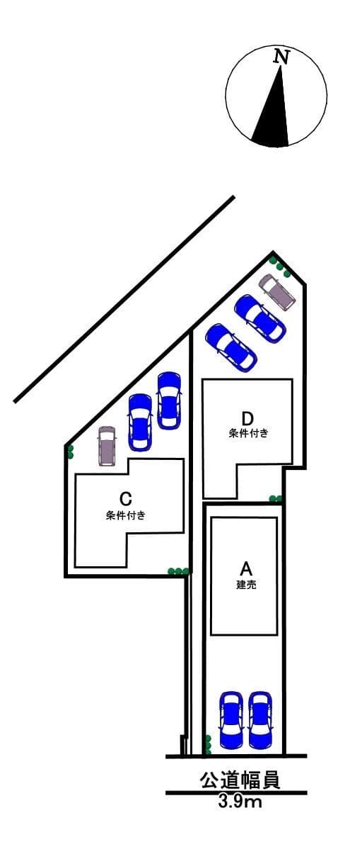 区画割り図