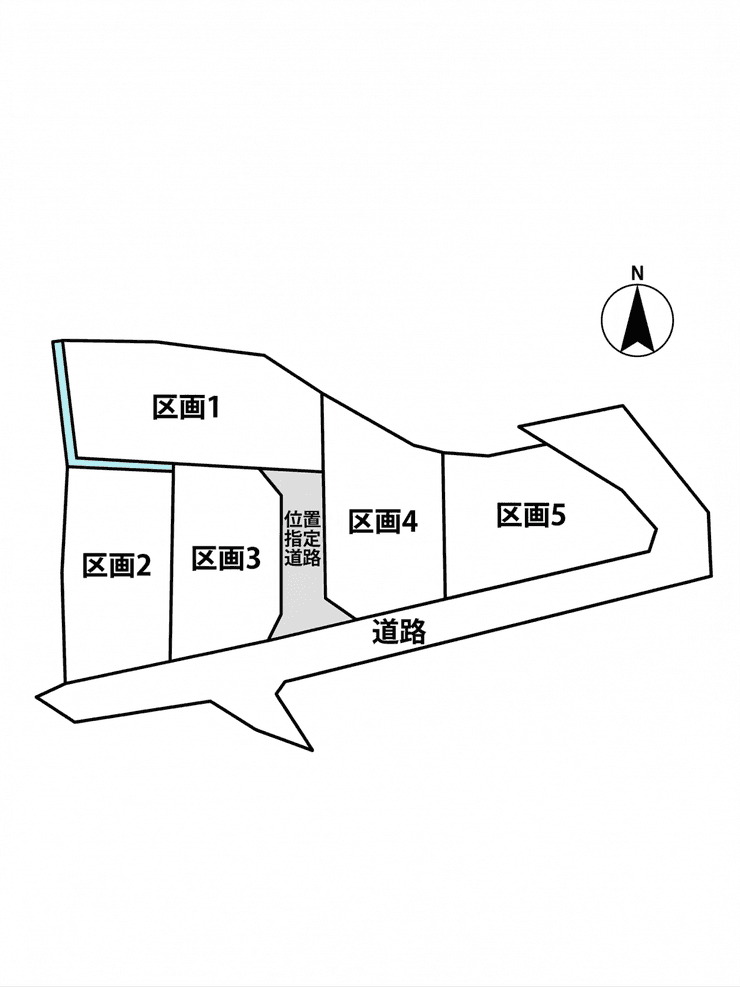 区画割り図