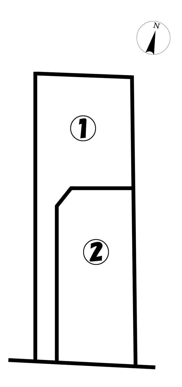 区画割り図