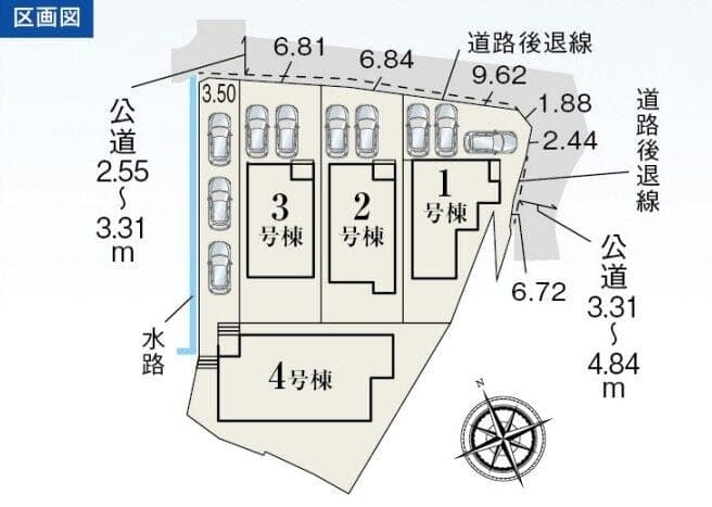 区画割り図