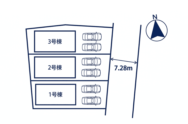区画割り図