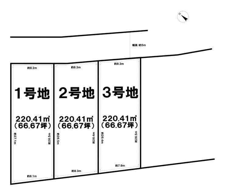 区画割り図