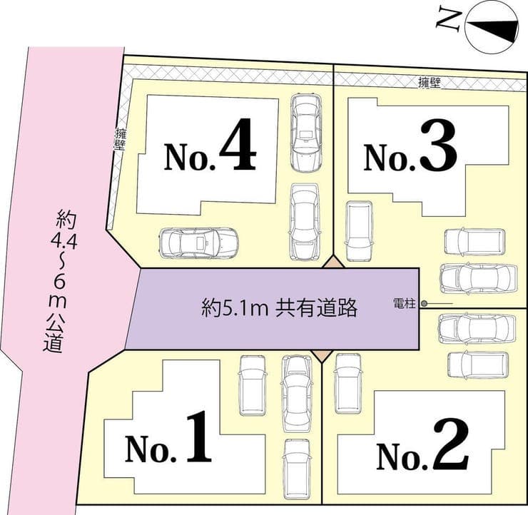 区画割り図