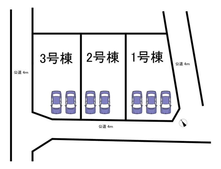 区画割り図