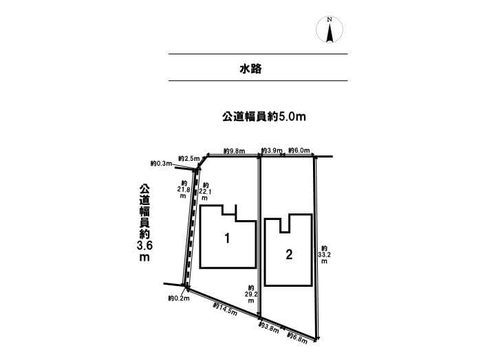 区画割り図