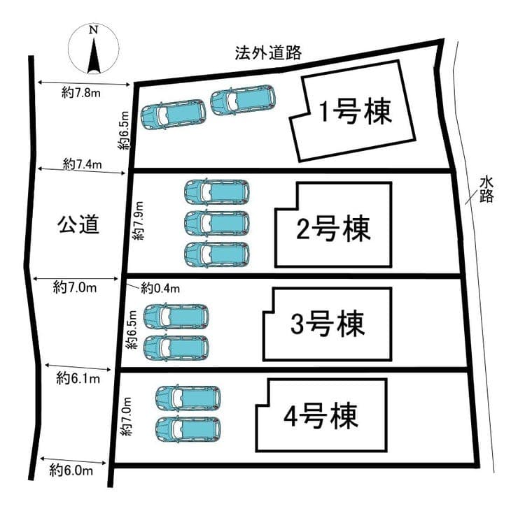 区画割り図