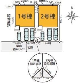 区画割り図