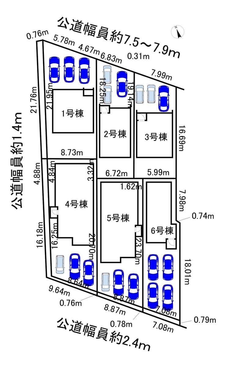 区画割り図
