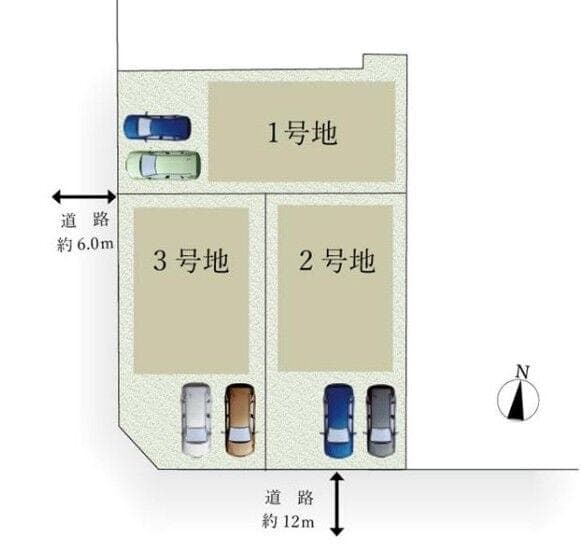 区画割り図