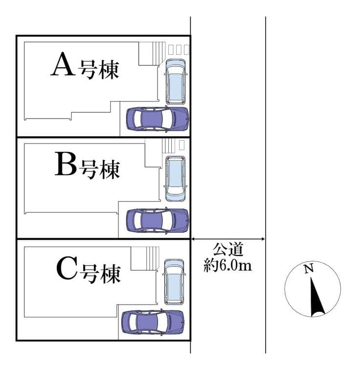 区画割り図