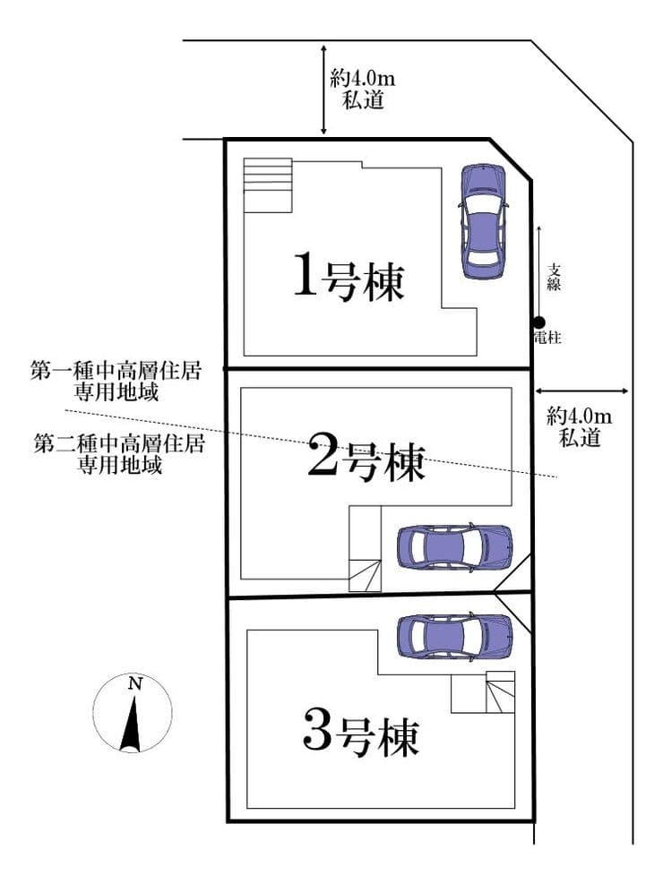 区画割り図