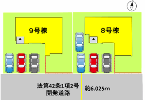 区画割り図