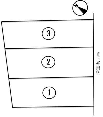 区画割り図