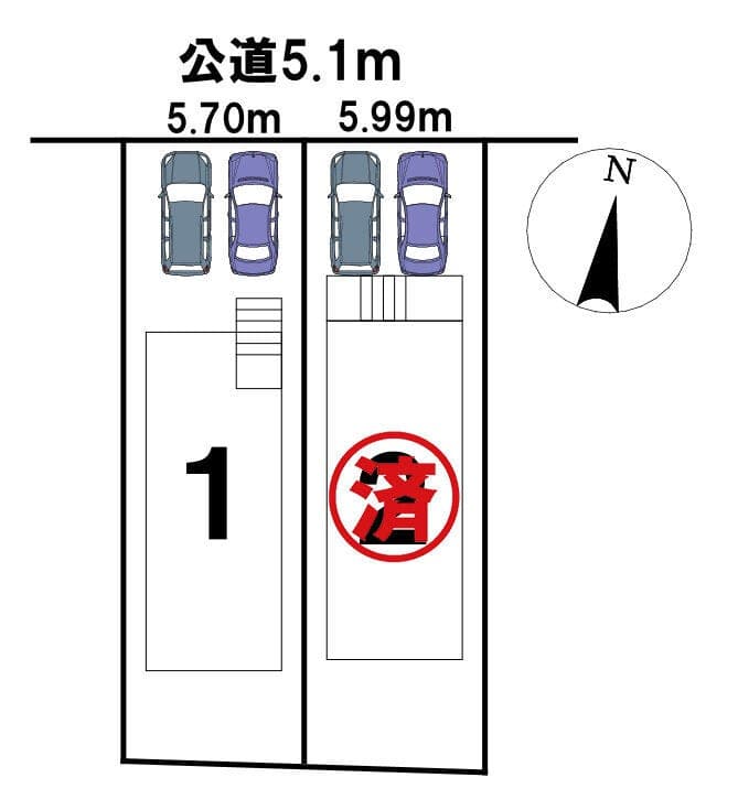 区画割り図