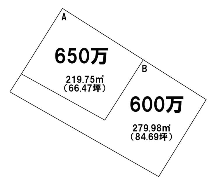 区画割り図
