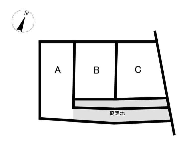 区画割り図