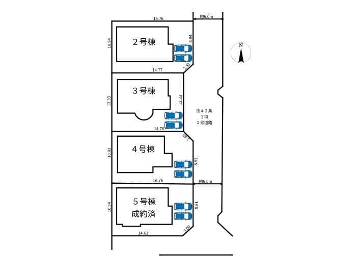 区画割り図