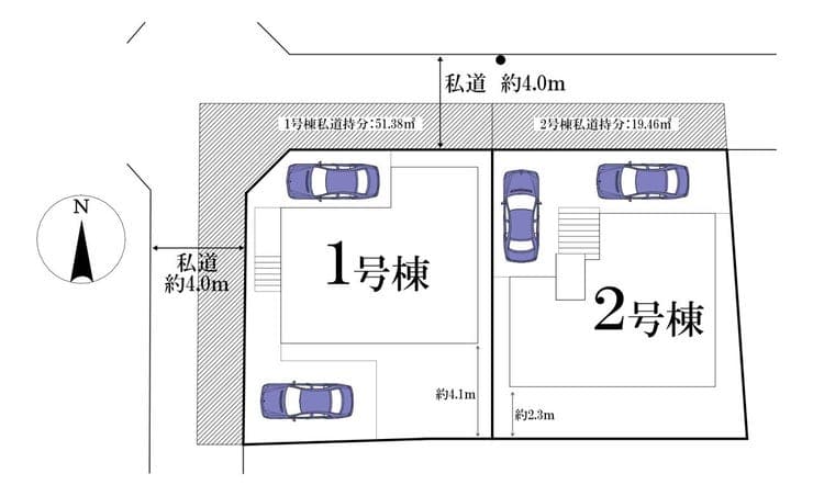 区画割り図
