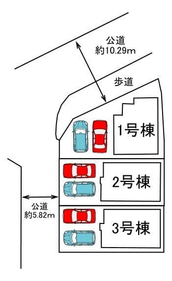区画割り図