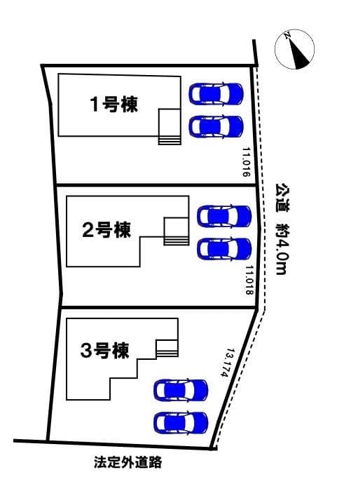 区画割り図