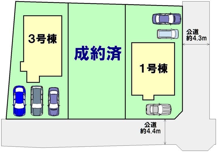 区画割り図