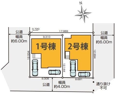 区画割り図