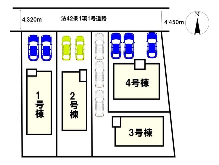 区画割り図